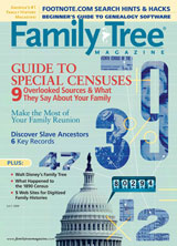 Family Tree Magazine – July 2009